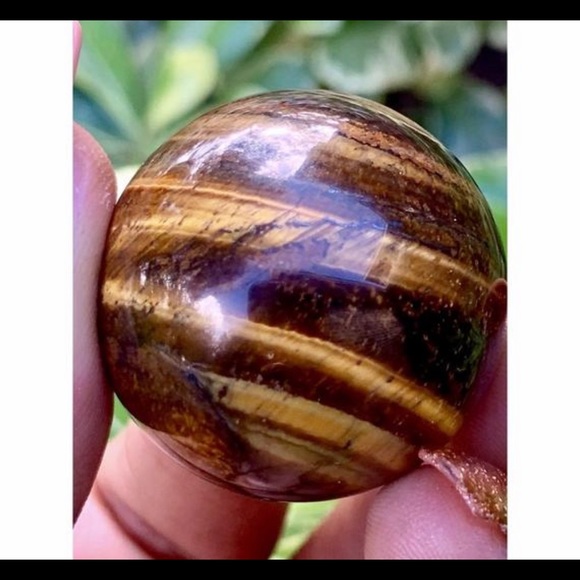 Tigers Eye Sphere - Picture 1 of 8